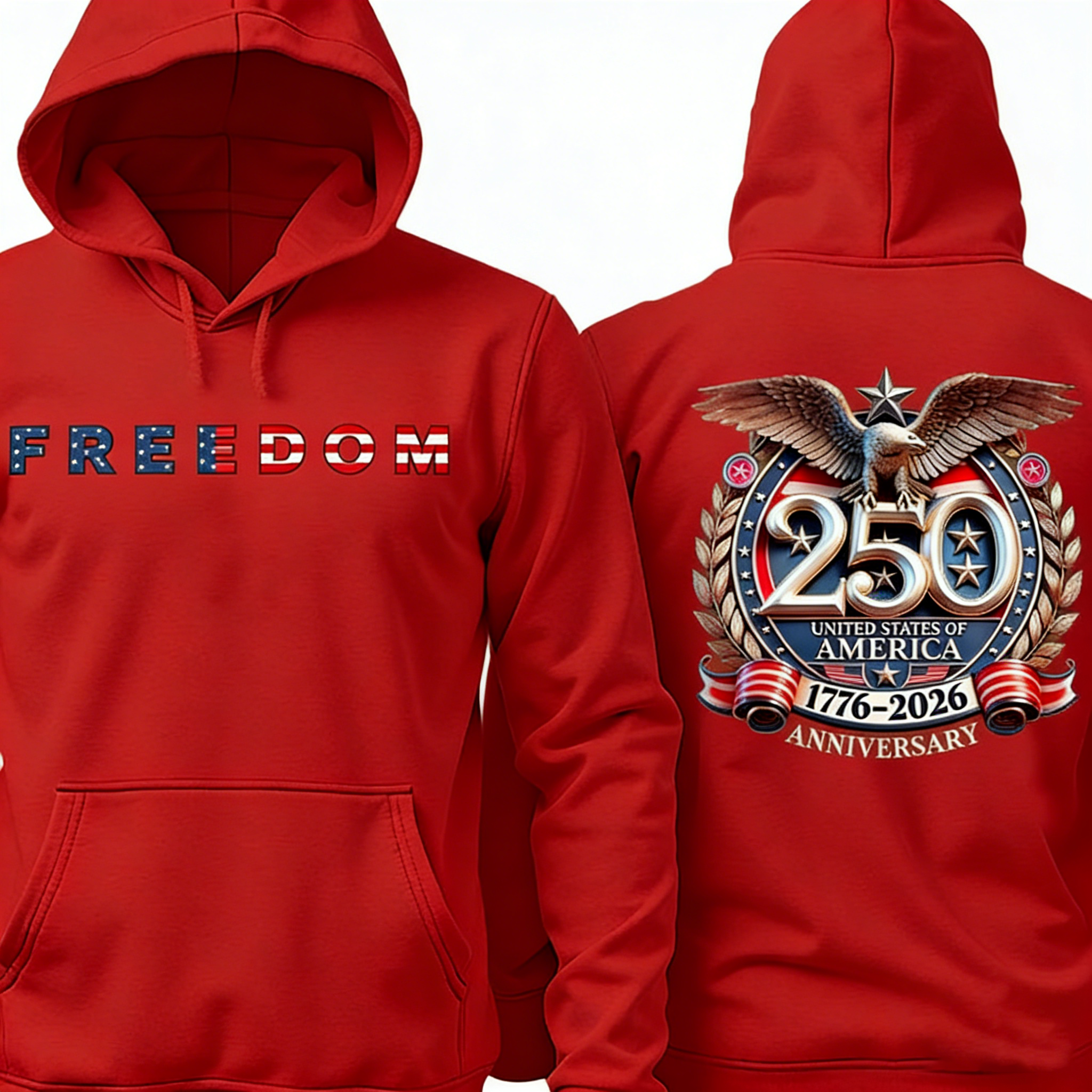 Men's Freedom 250th Anniversary Hoodie