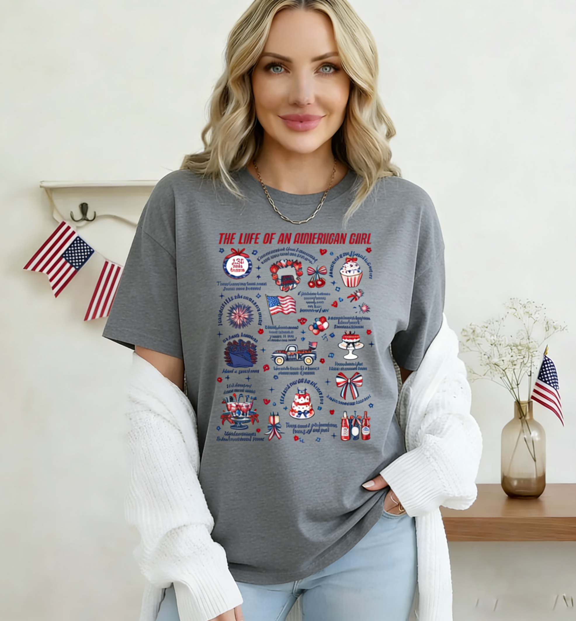 Women's  The Life of An American Girl T-Shirt
