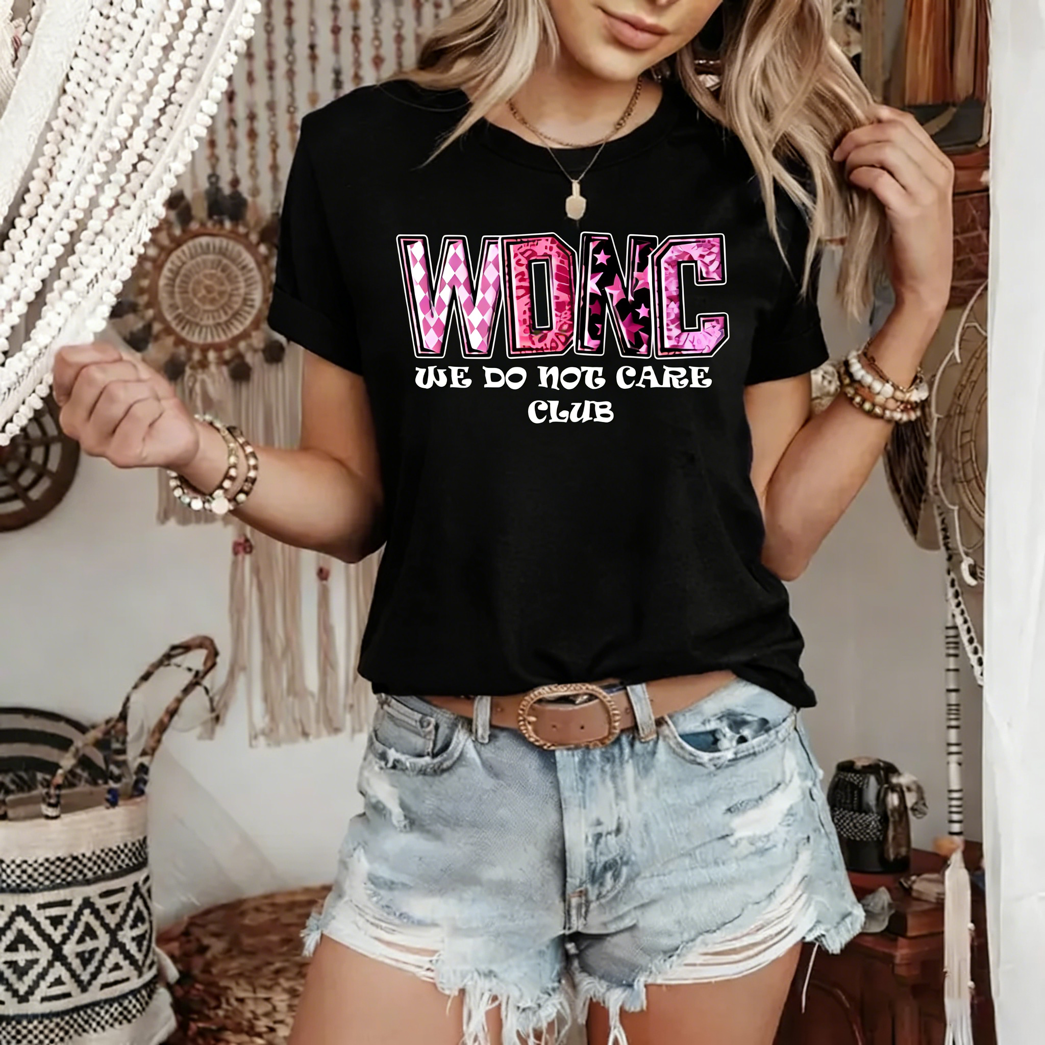 Women  We Do Not Care Club Shirt  T-Shirt