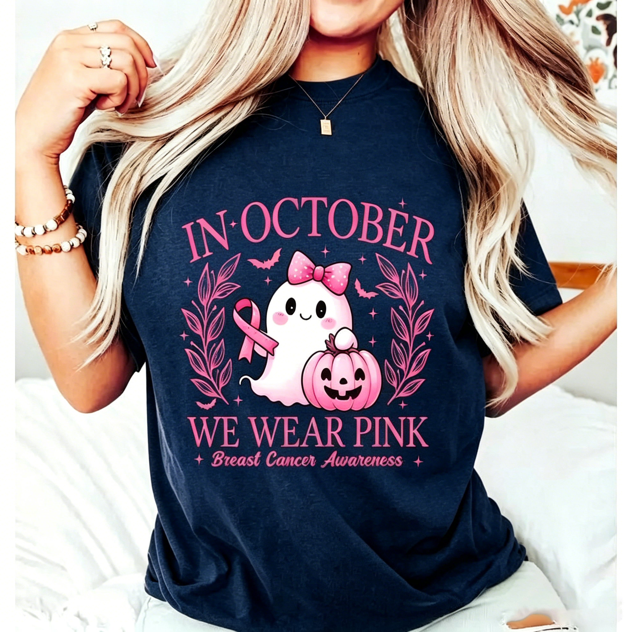 Retro Breast Cancer Awareness T-Shirt