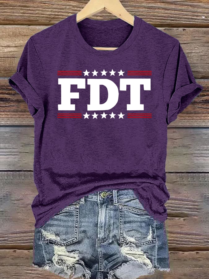 Women's  FDT Print  T-Shirt