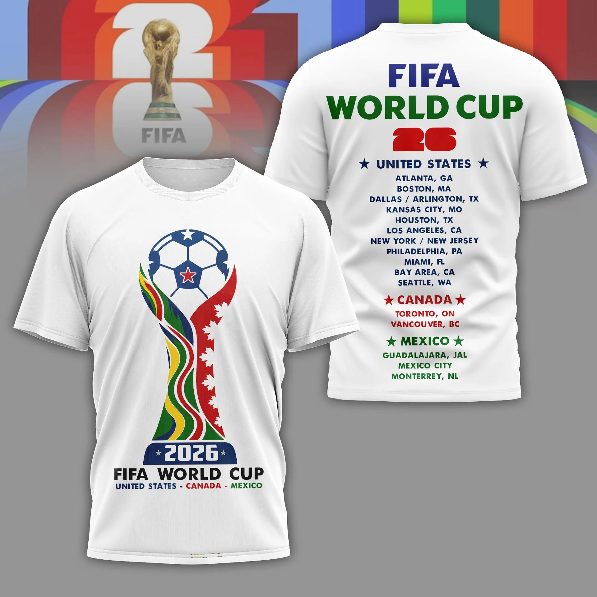World Cup 2026 | Premium 3D Shirt TD