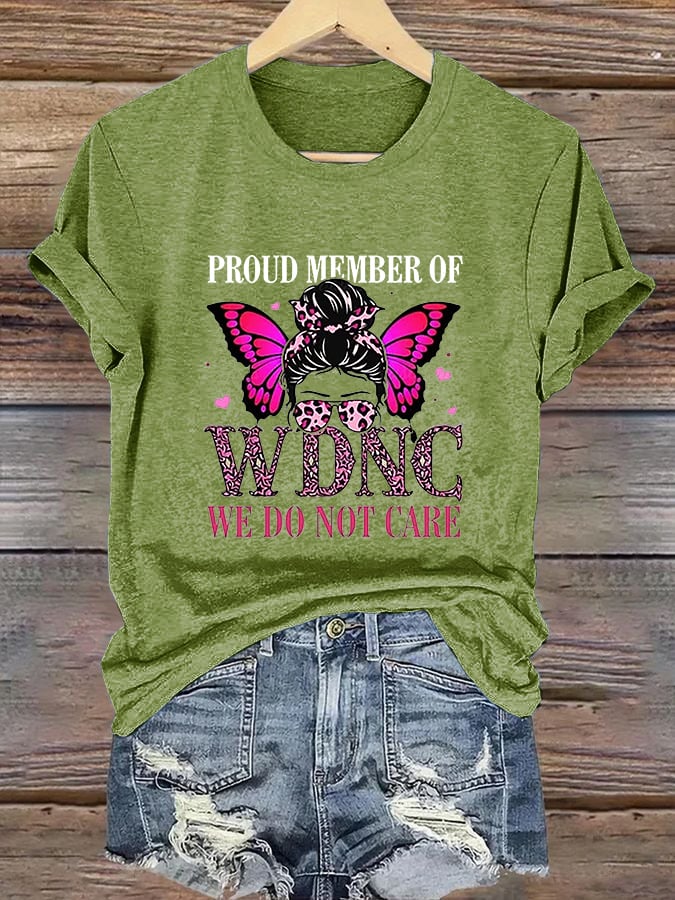 Retro Proud Member Of WDNC Print T-Shirt