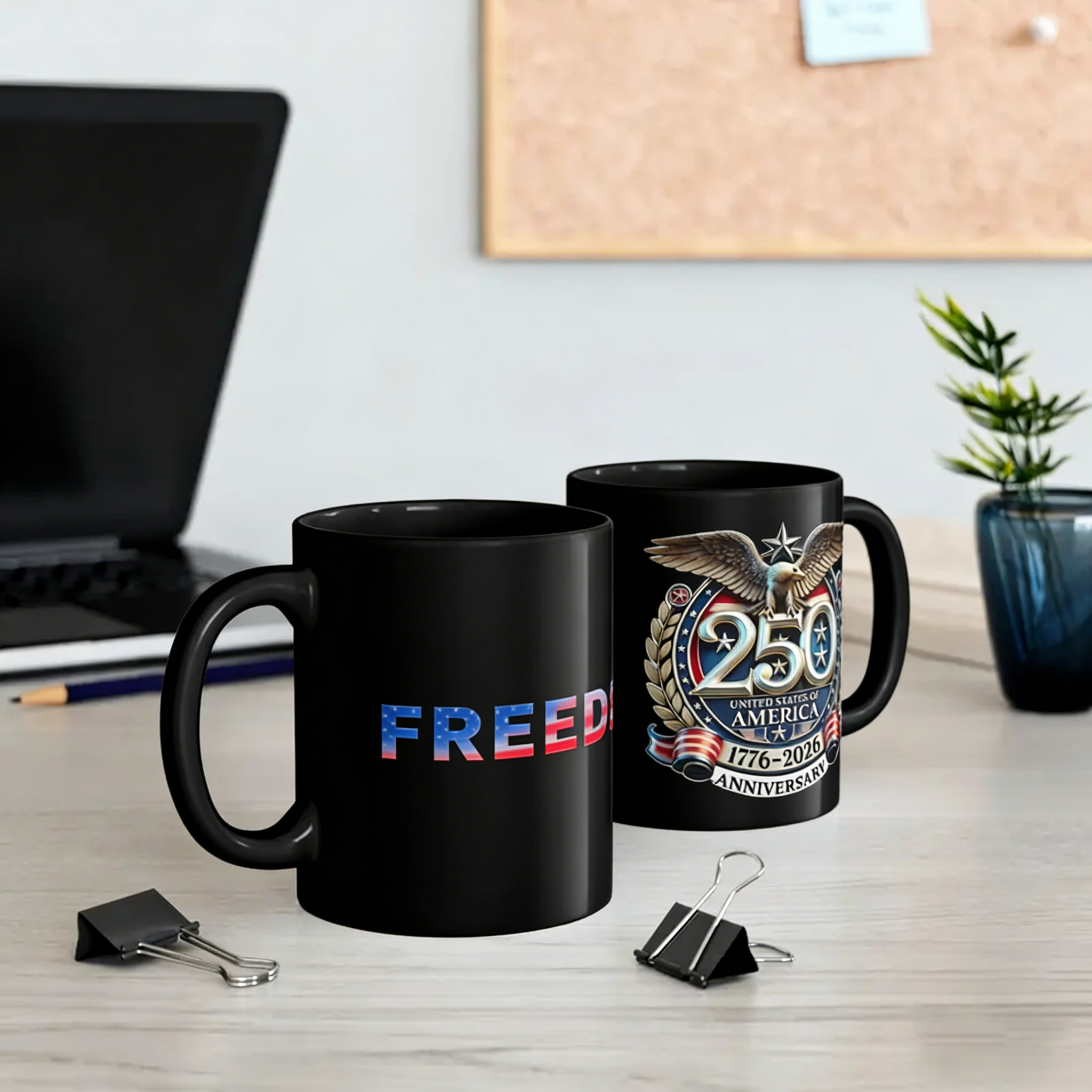 USA 250th Freedom Mug Ceramic Mug