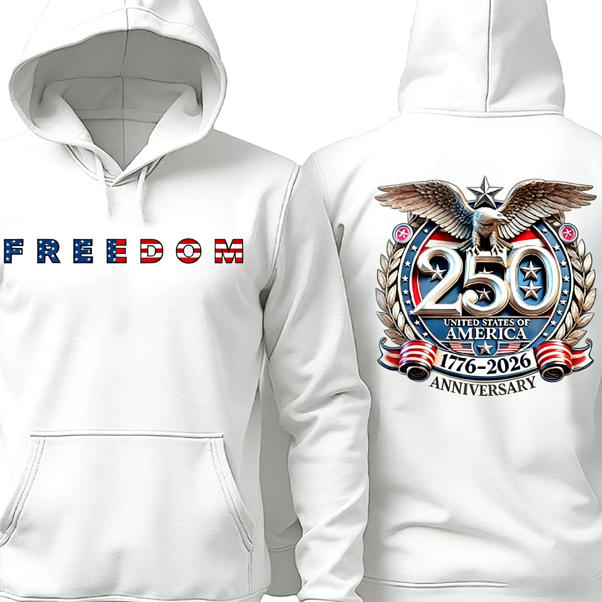 Men's Freedom 250th Anniversary Hoodie