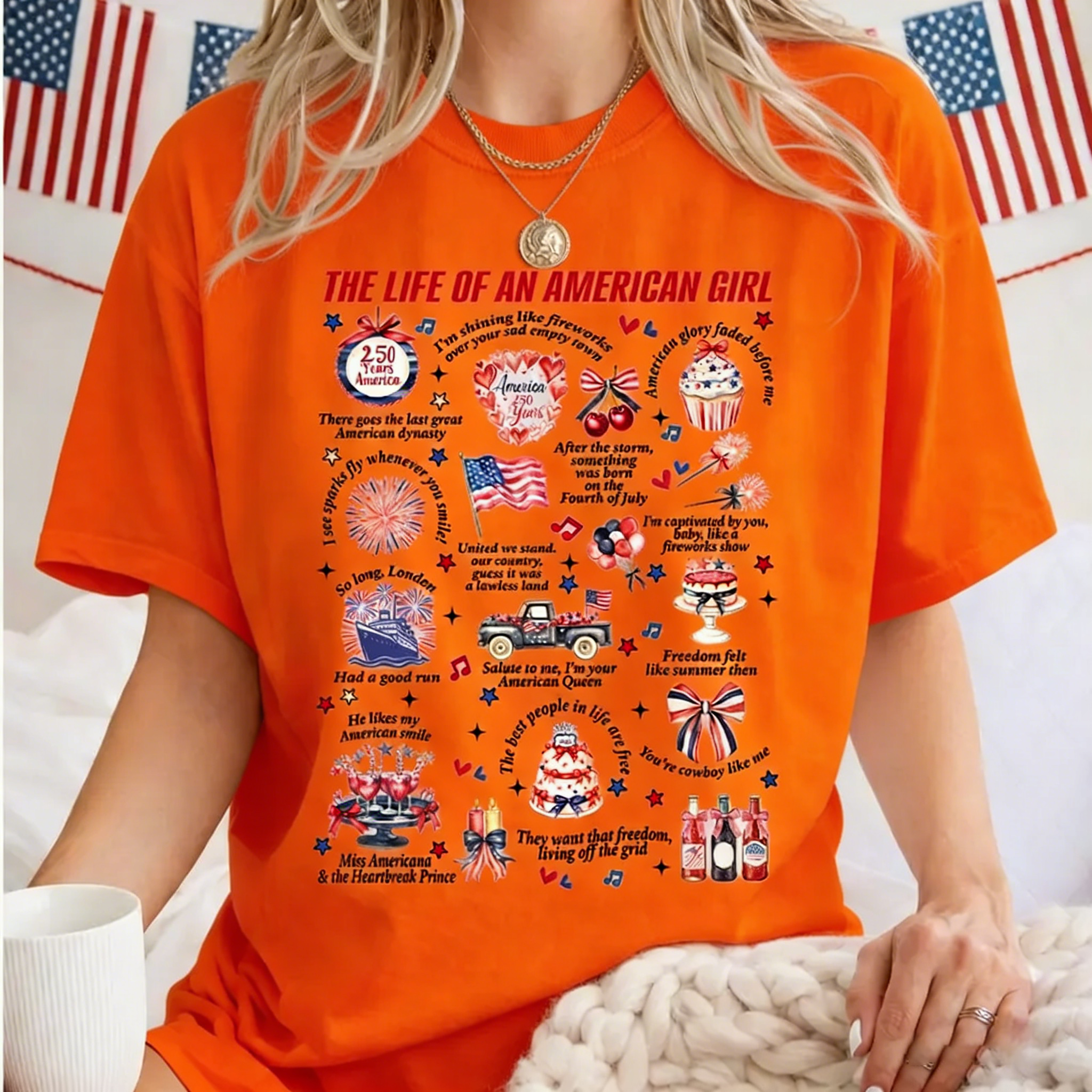Women's  The Life of An American Girl T-Shirt
