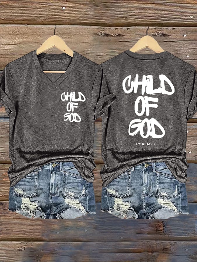 Women's Child Of God Print T-Shirt
