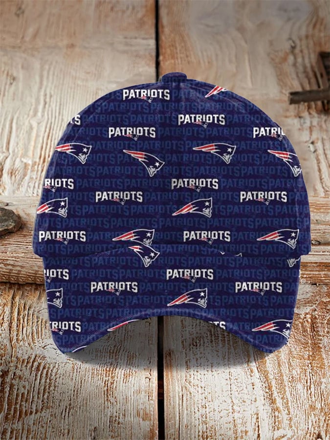 Unisex Rugby Print Baseball Cap