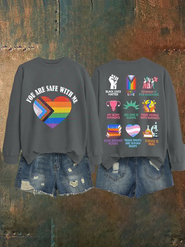 Women's  Love Wins Movement    Sweatshirt