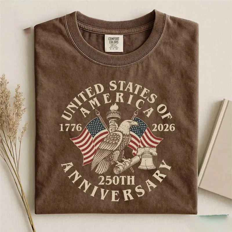 Unisex USA 250th Anniversary Comfort Colors Shirt