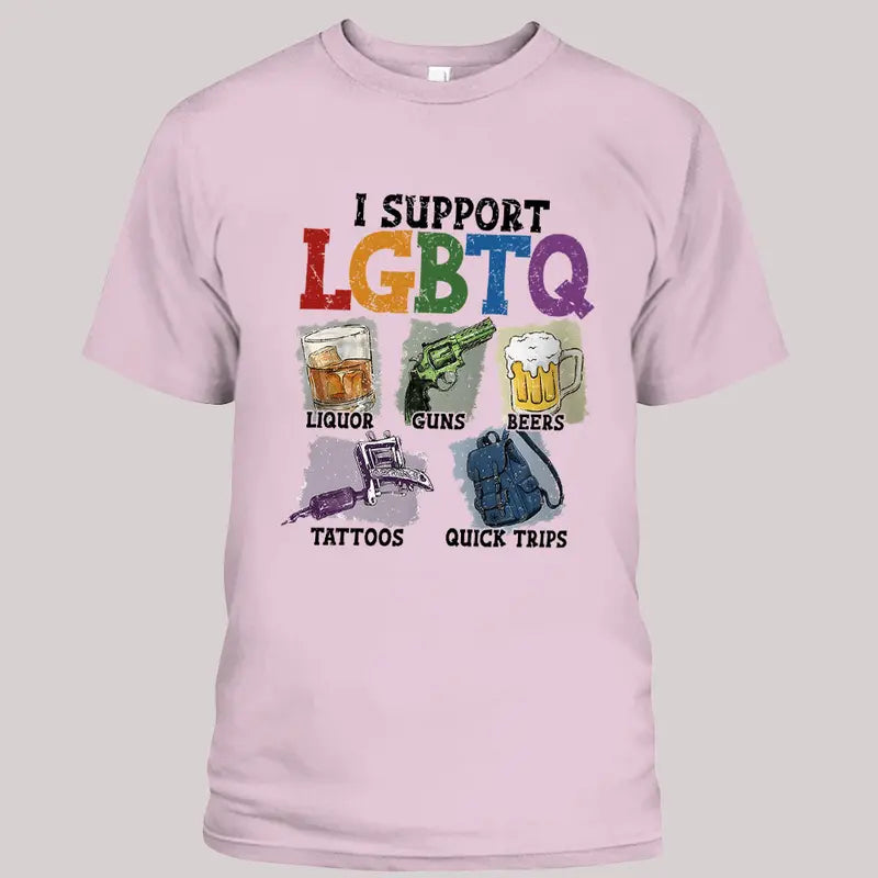 Unisex Lgbtq Support Funny Meme T-shirt