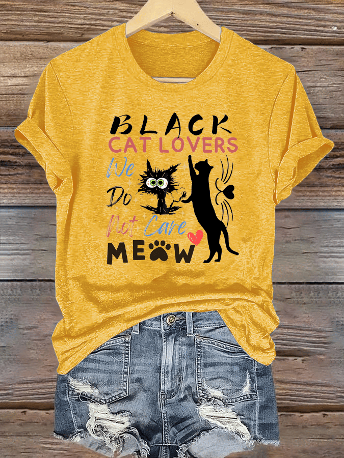 Women's  Retro Funny Proud Member Of Club We Do Not Care Menopause Perimenopause Print  T-shirt