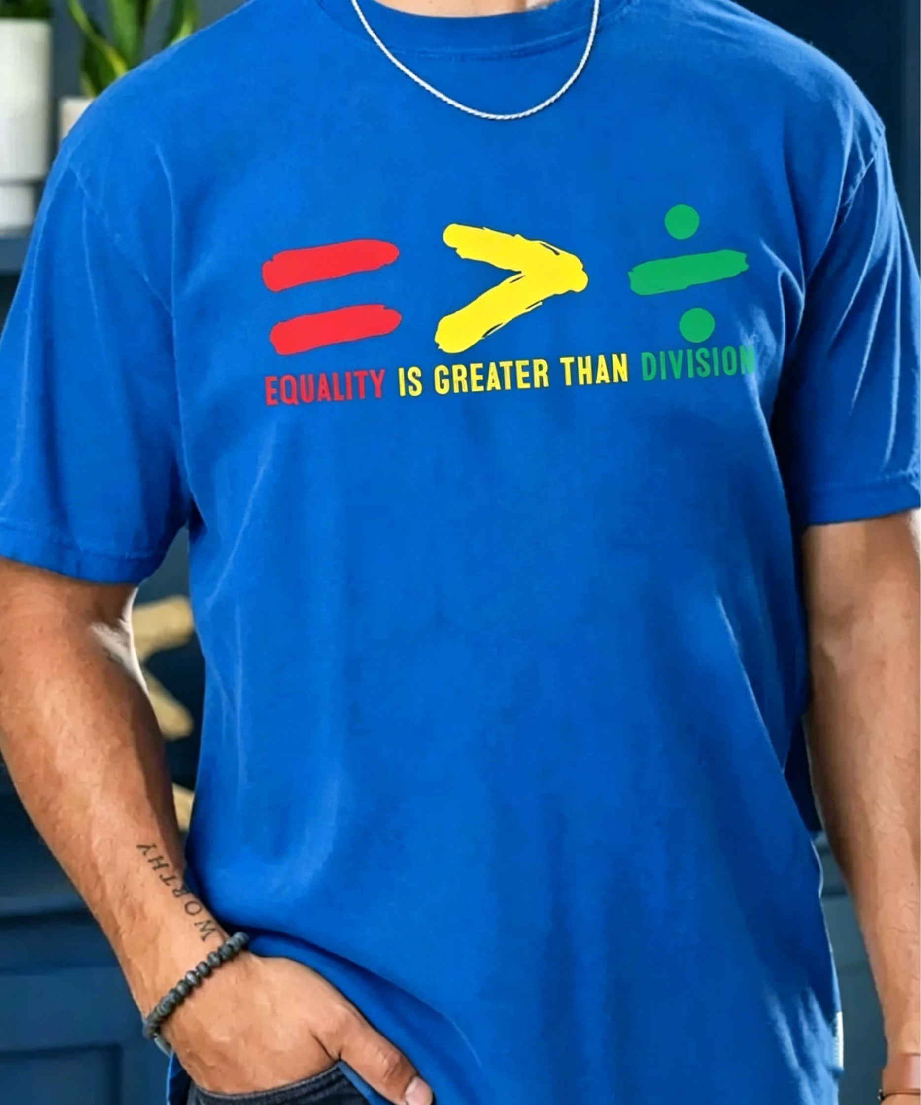 Men's lack History Month  Graphic T-Shirt