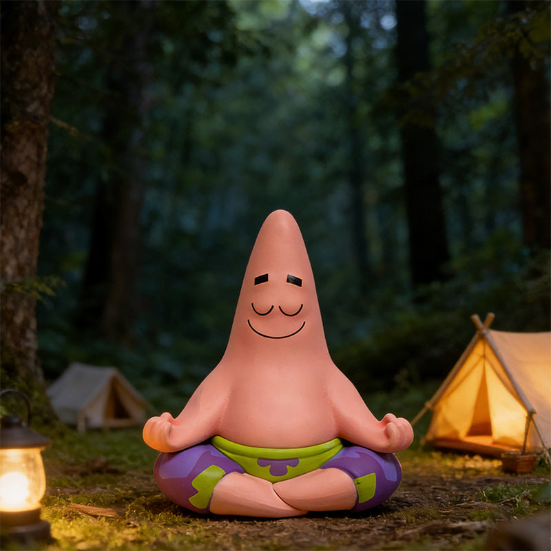 🧘‍♂️Aloof Patrick Star Desktop Ornament😍