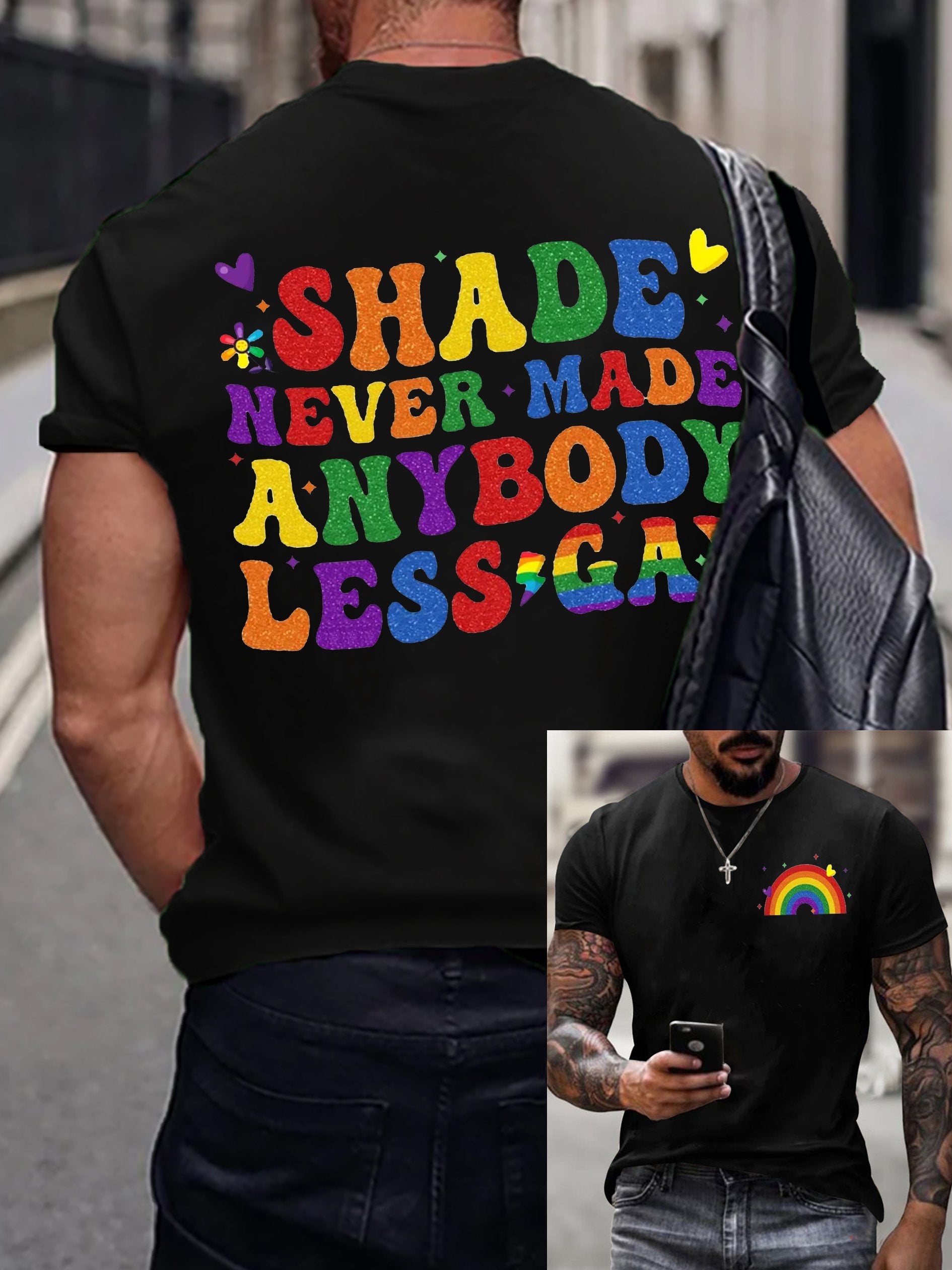 Men's Pride Month Print T-Shirt
