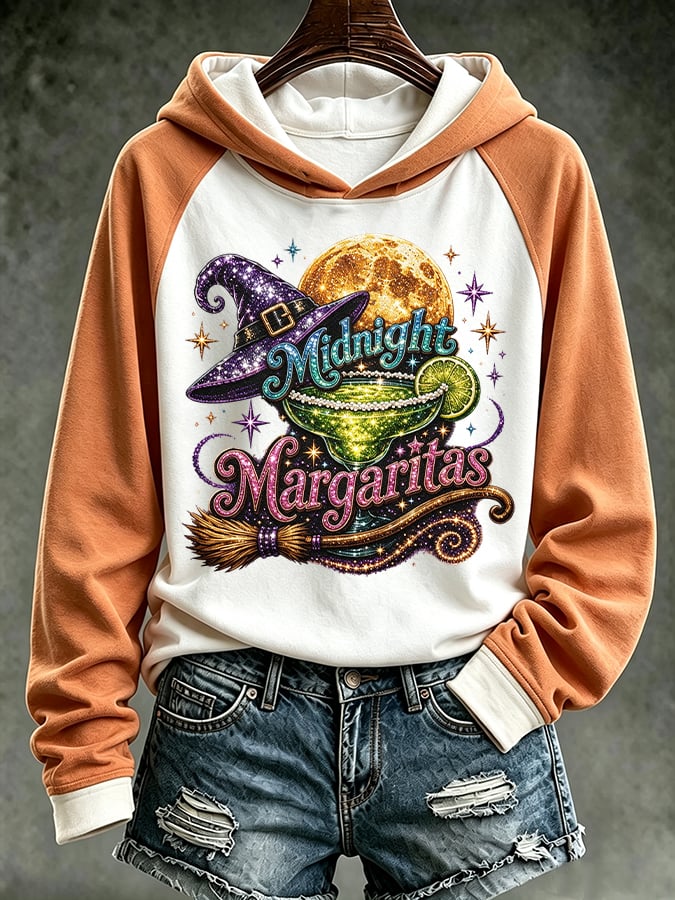 Women's Midnight Margaritas Printed Sweatshirt