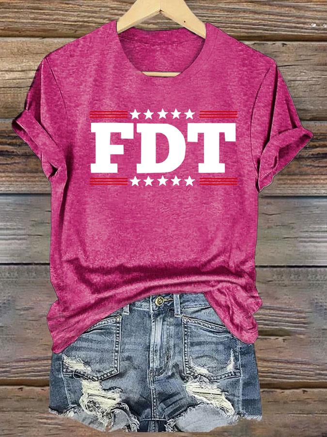 Women's  FDT Print  T-Shirt