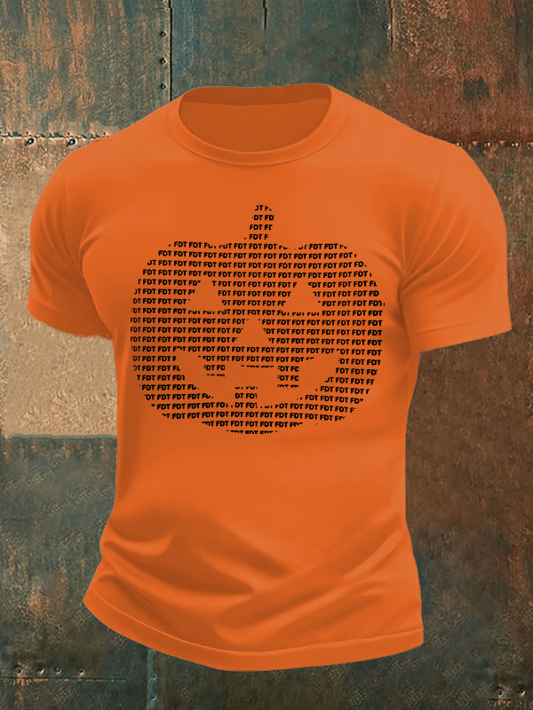 Men's   pumpkin FDT  T-Shirt