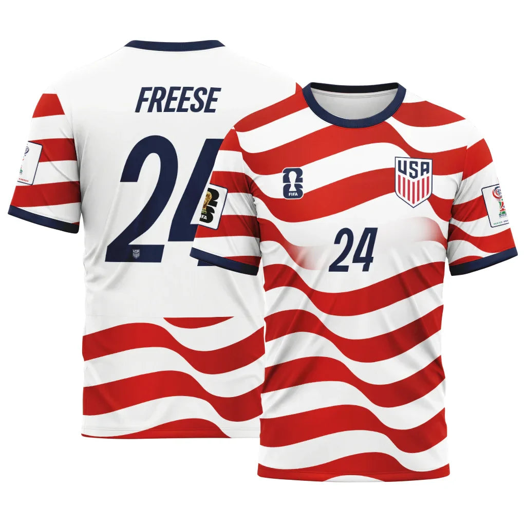Freese 24 AOP T-Shirt World Cup USA Home