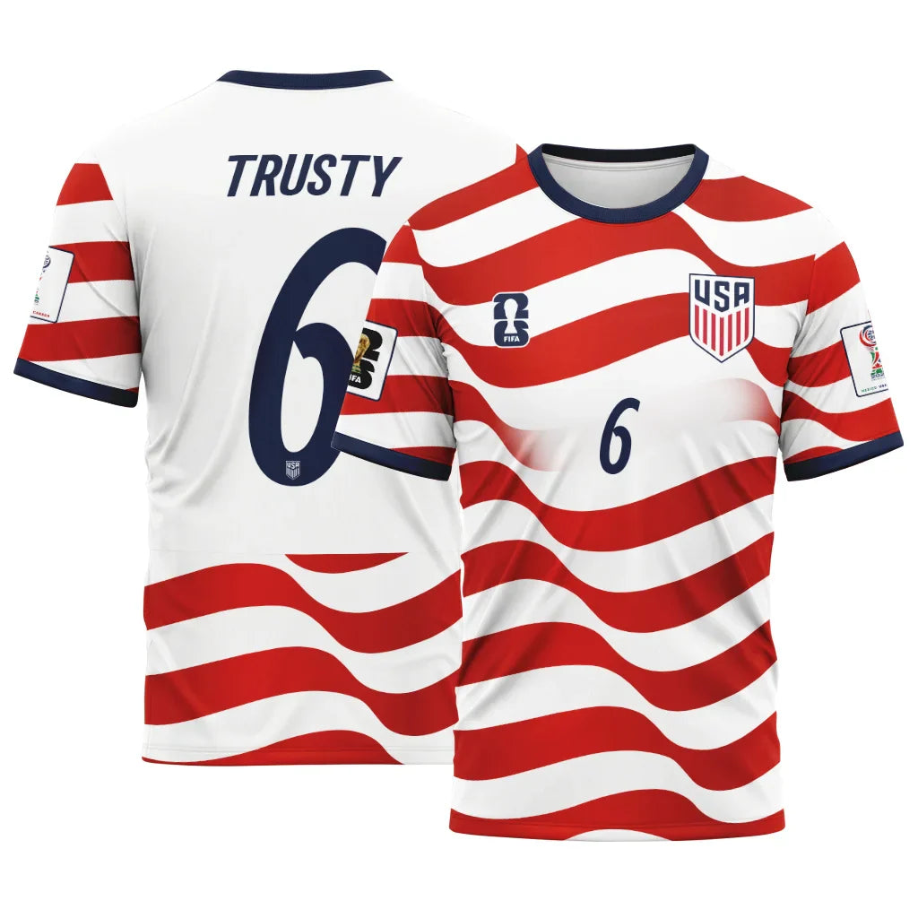 Trusty 6 AOP T-Shirt World Cup USA Home