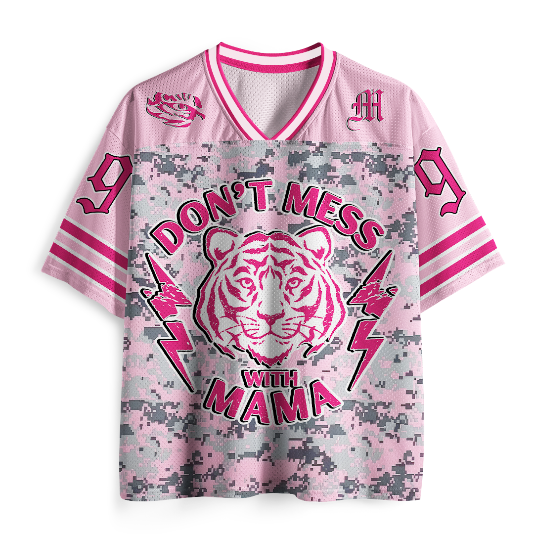Vintage Don't Mess With Mama Mesh Jersey