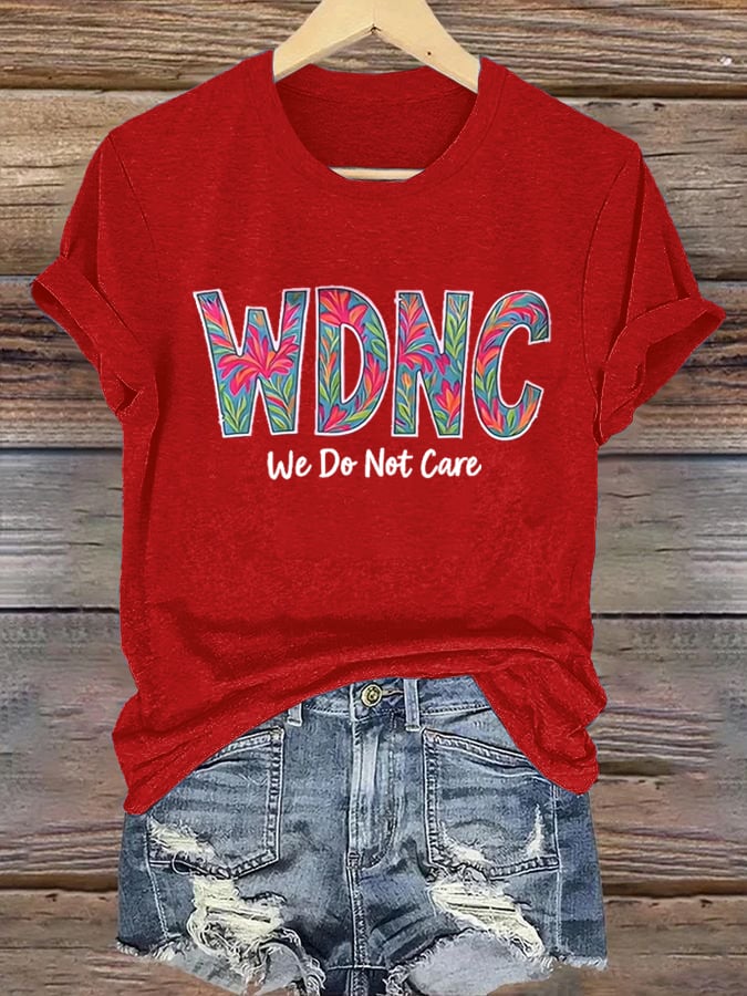 Women's WDNC Menopause and Perimenopause Print T-Shirt
