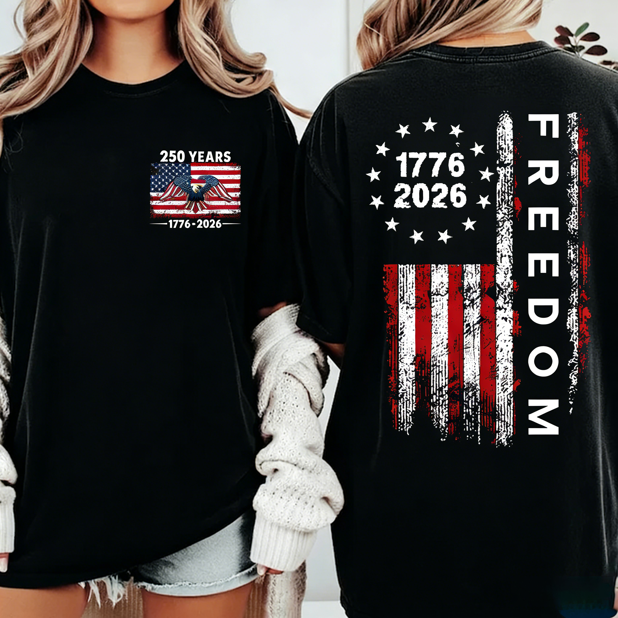 Women's 250th Independence Day Freedom T-Shirt