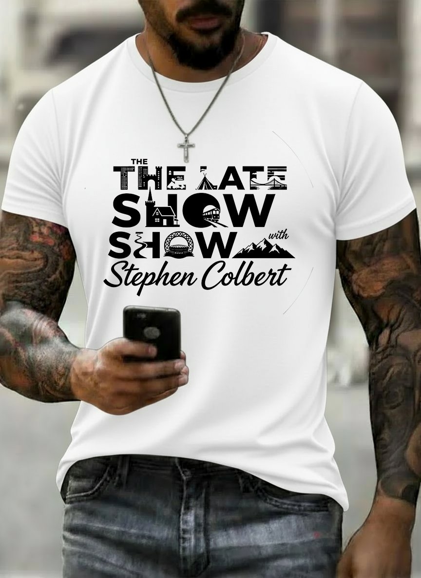 Men's Retro Last Show Print T-Shirt