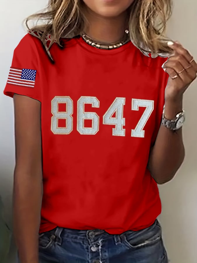 Women's fdt Printed Casual T-Shirt