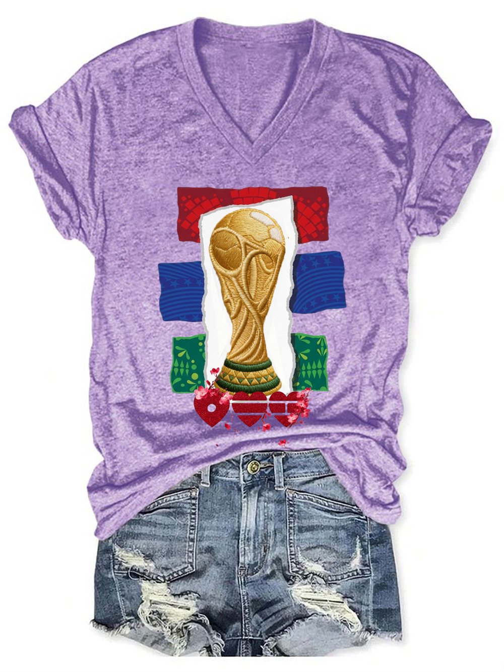 Women's Art Print Casual T-shirt