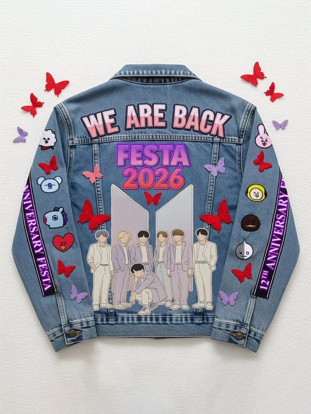 Women's Retro Music Art Print Jacket