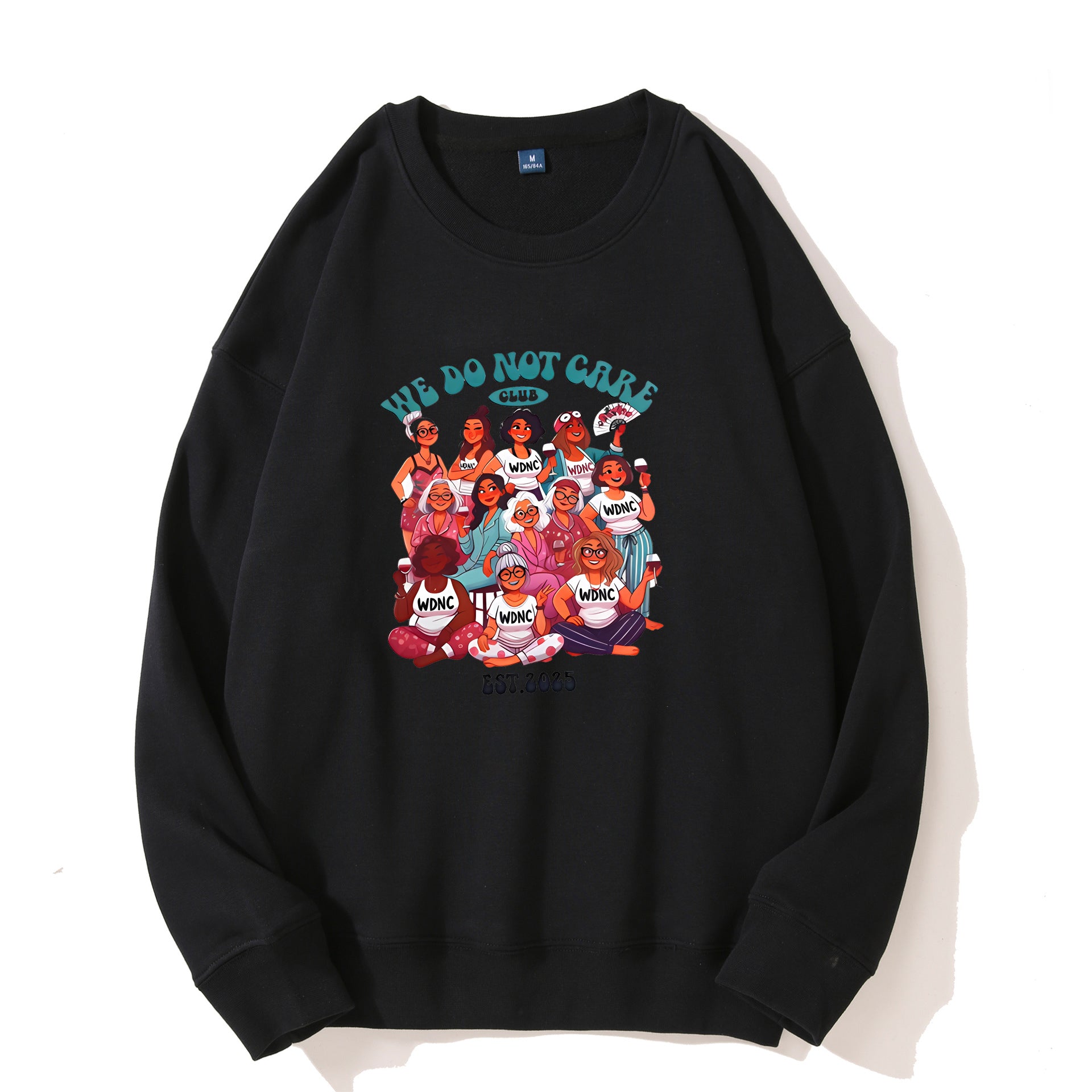 Women's Retro Fun We Don't Care About Menopause/Perimenopause Printed Sweatshirt