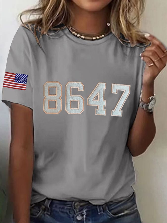 Women's fdt Printed Casual T-Shirt