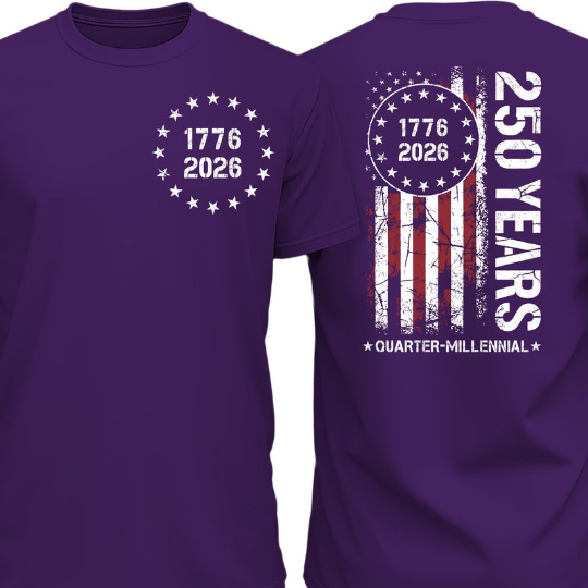 Women's American 1776 - 2026 Flag T-Shirt