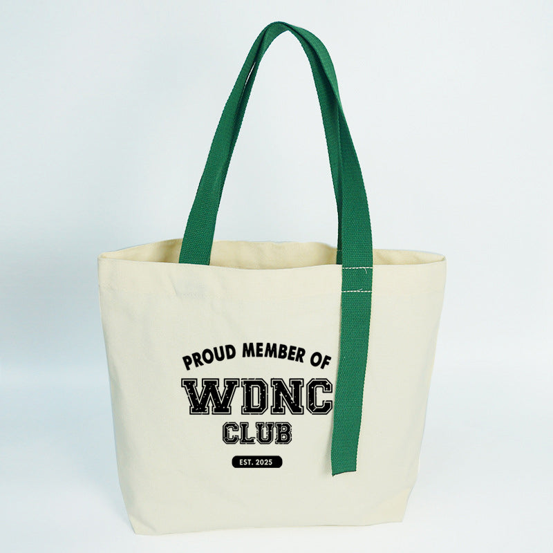Women's Retro Funny Proud Member Of Club We Do Not Care Menopause Perimenopause Print Bag