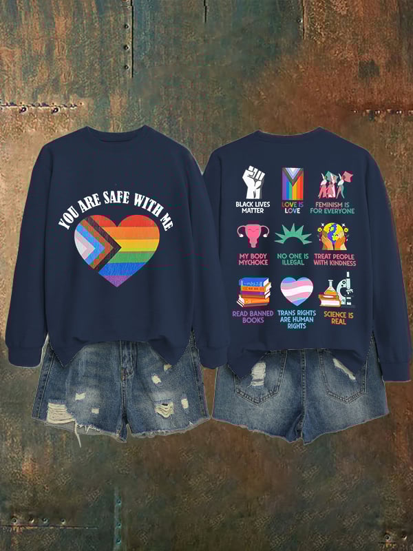 Women's  Love Wins Movement    Sweatshirt