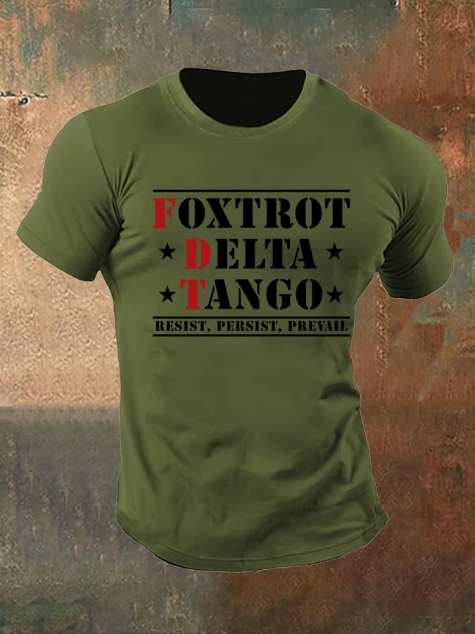 Men's FDT Printed T-shirt