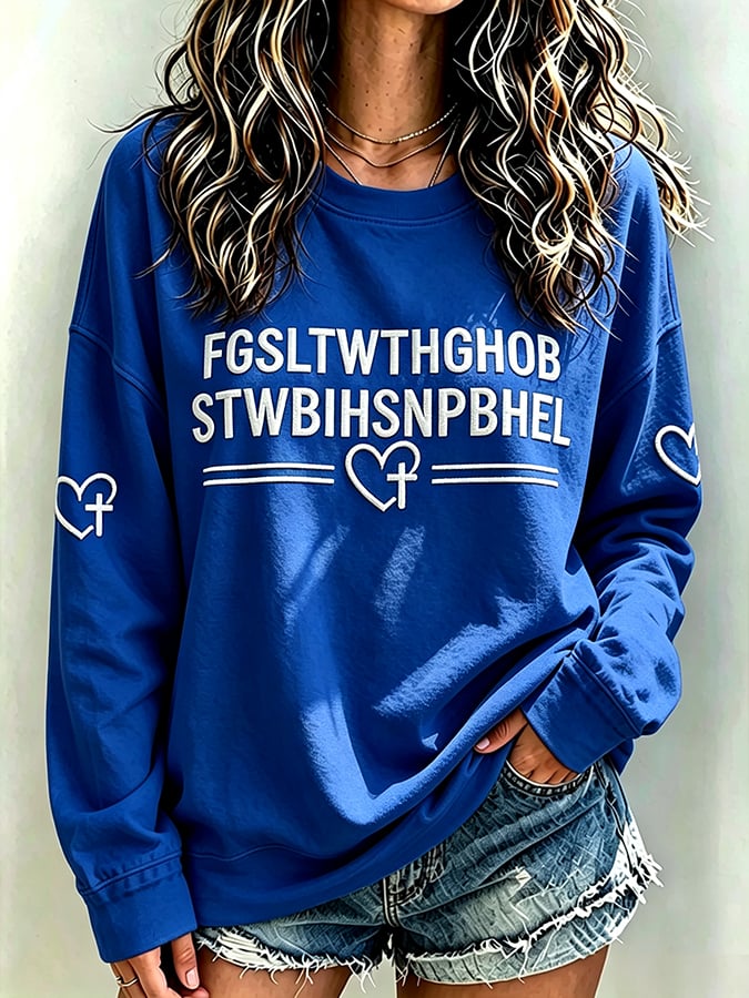 Women's  FGSLTWTHGHOB STWBIHSNPBHEL Faith Print Top