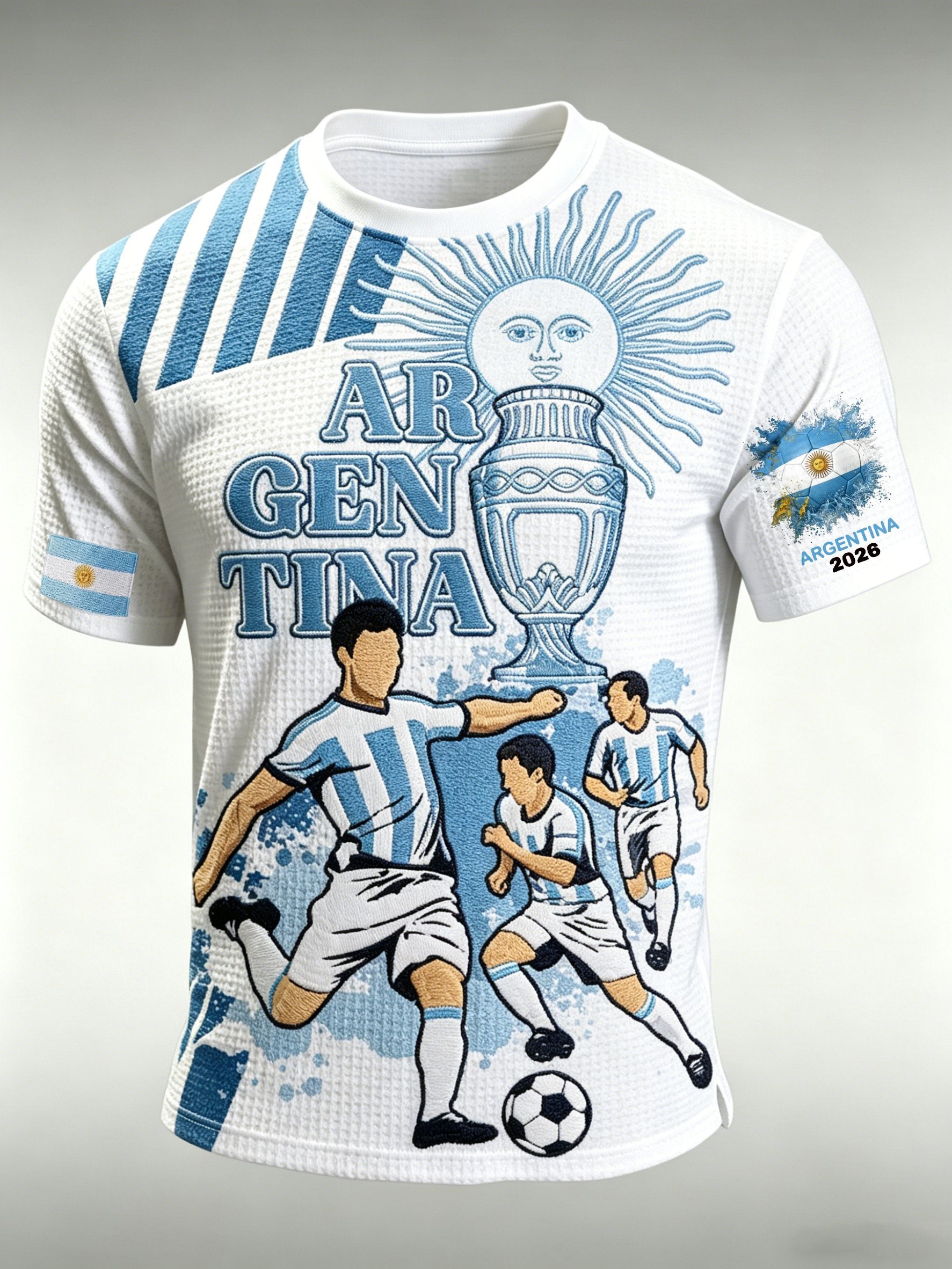 Men's 2026 Argentina Fan-Print Top
