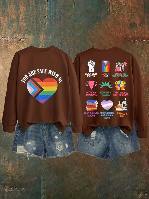 Women's  Love Wins Movement    Sweatshirt