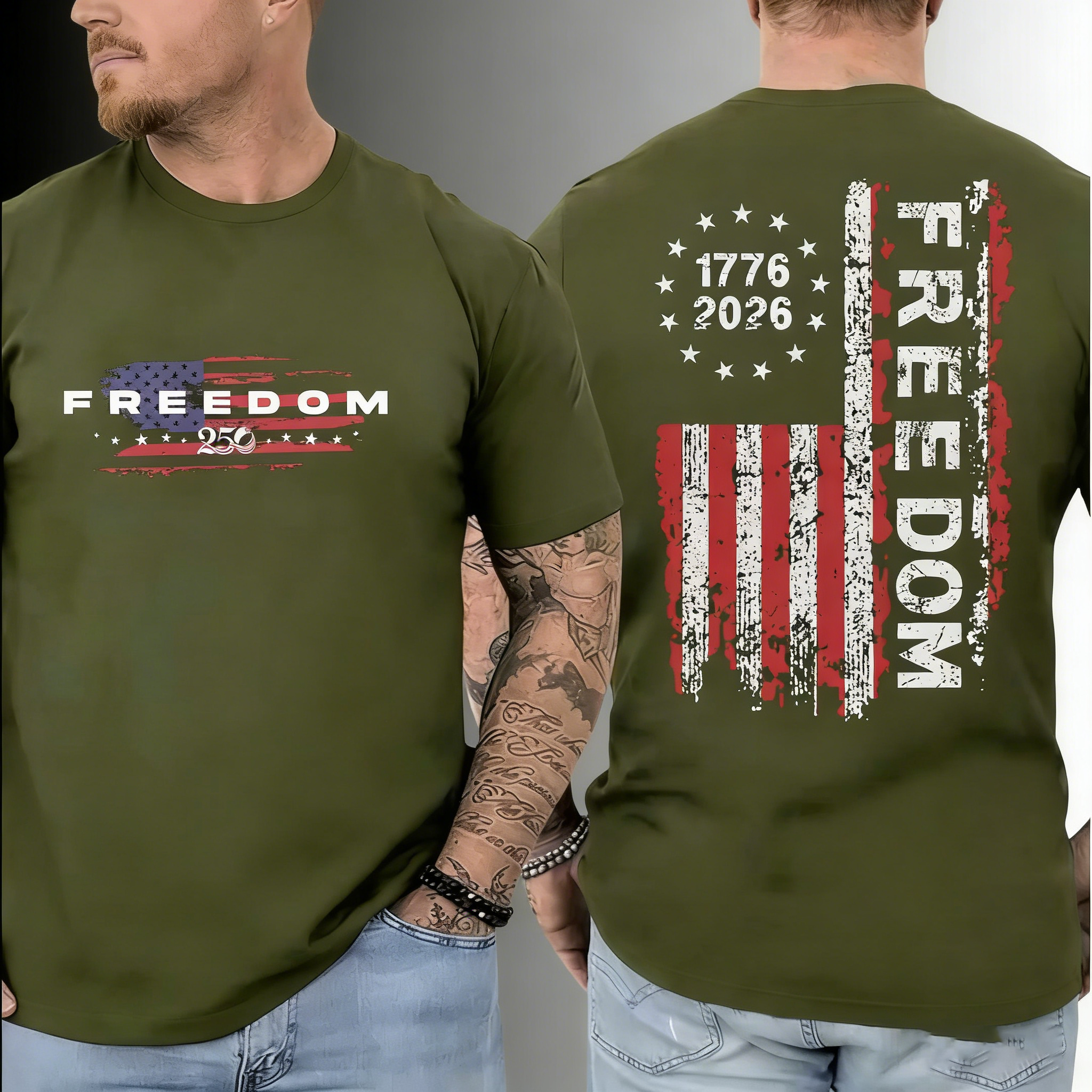 Men's Freedom 1776–2026 T-Shirt