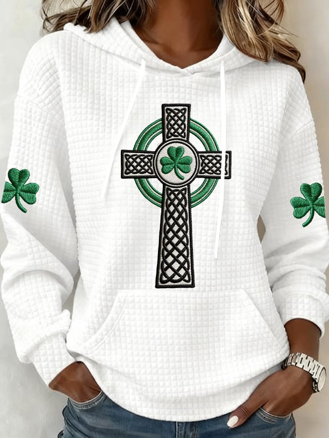 Women's St. Patrick's Day Print Hoodie