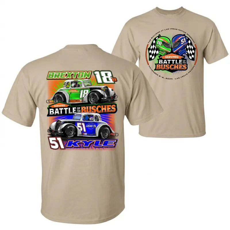 Unisex Battle Of The Busches Racing Shirt