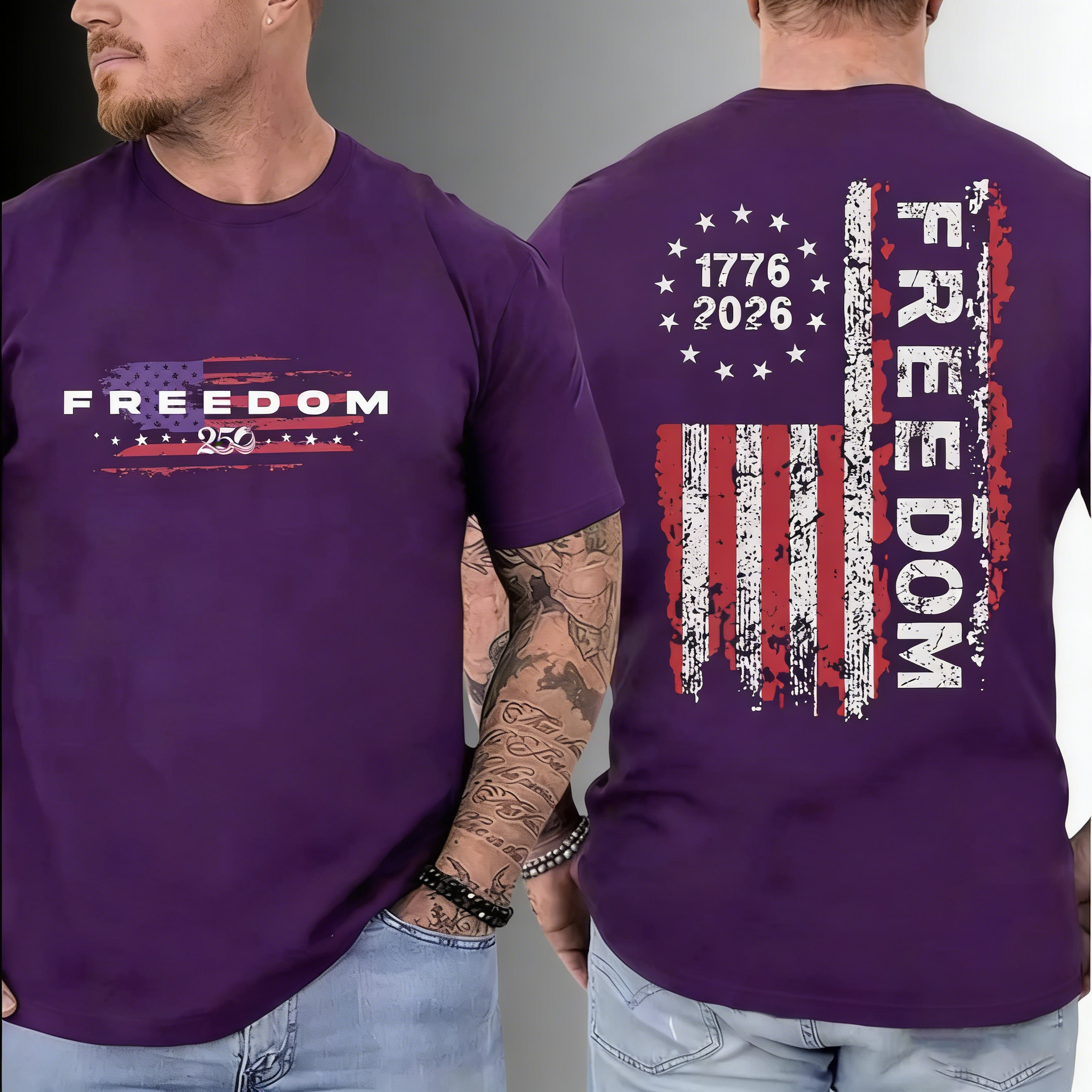 Men's Freedom 1776–2026 T-Shirt