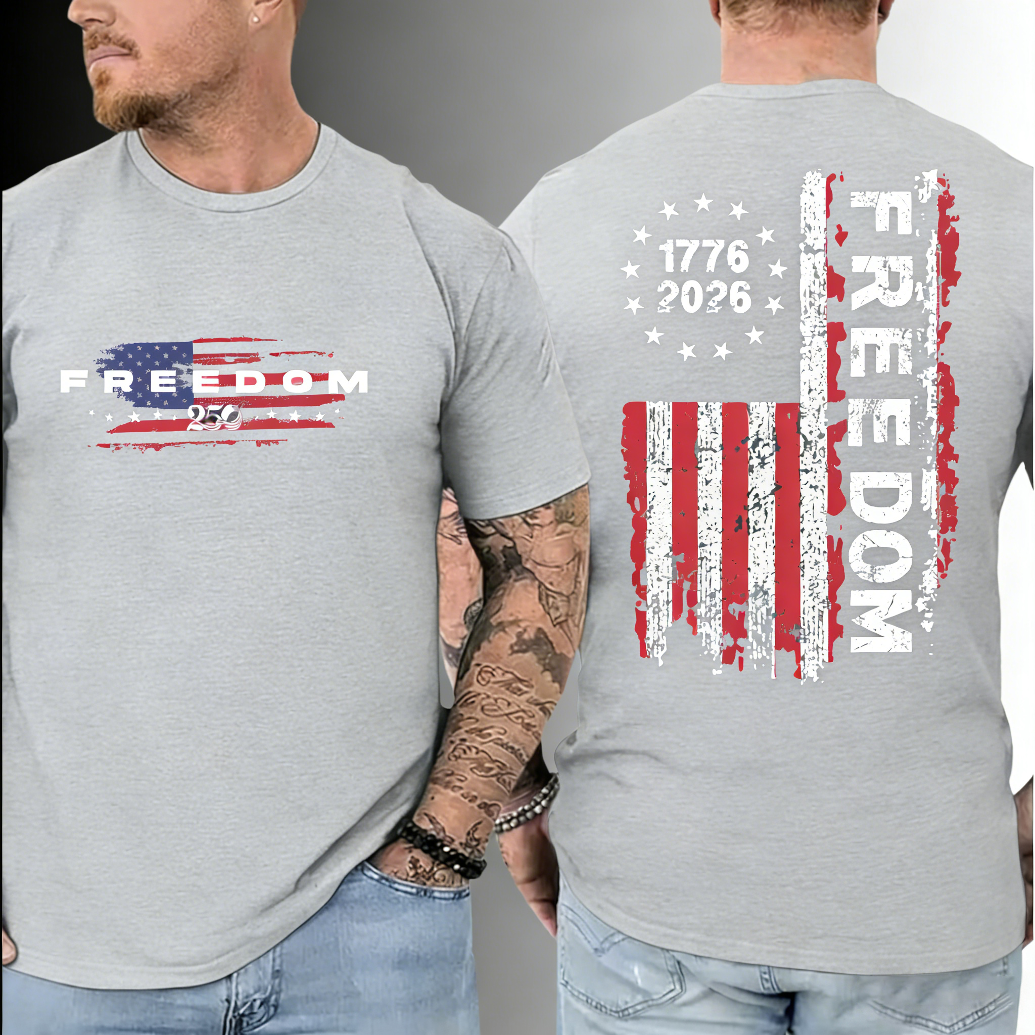 Men's Freedom 1776–2026 T-Shirt