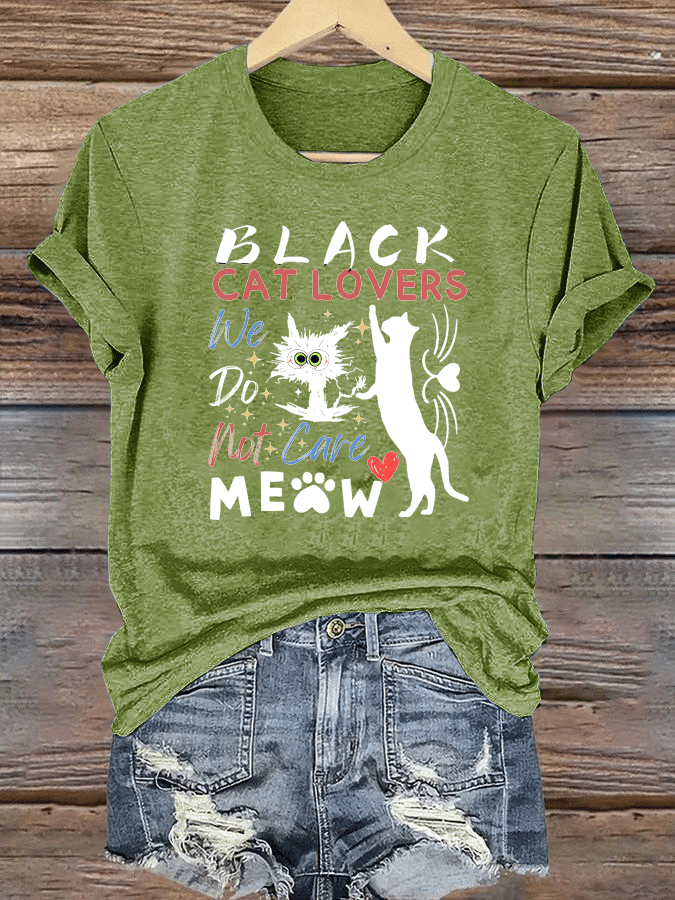 Women's  Retro Funny Proud Member Of Club We Do Not Care Menopause Perimenopause Print  T-shirt