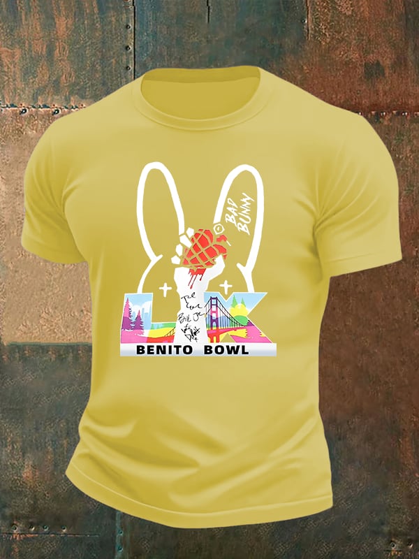 Men's Opening And Halftime Shows Print Casual T-shirt