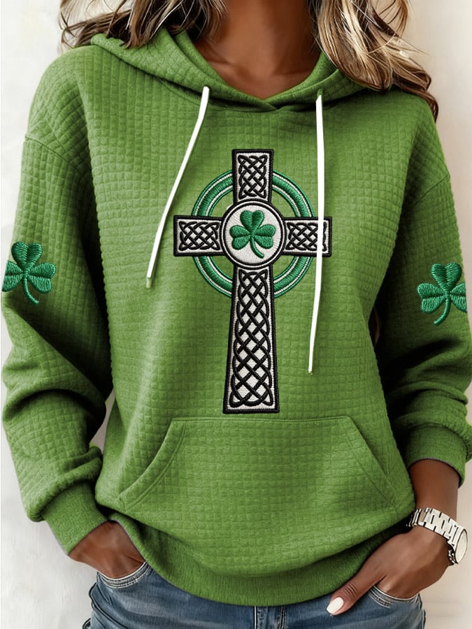 Women's St. Patrick's Day Print Hoodie