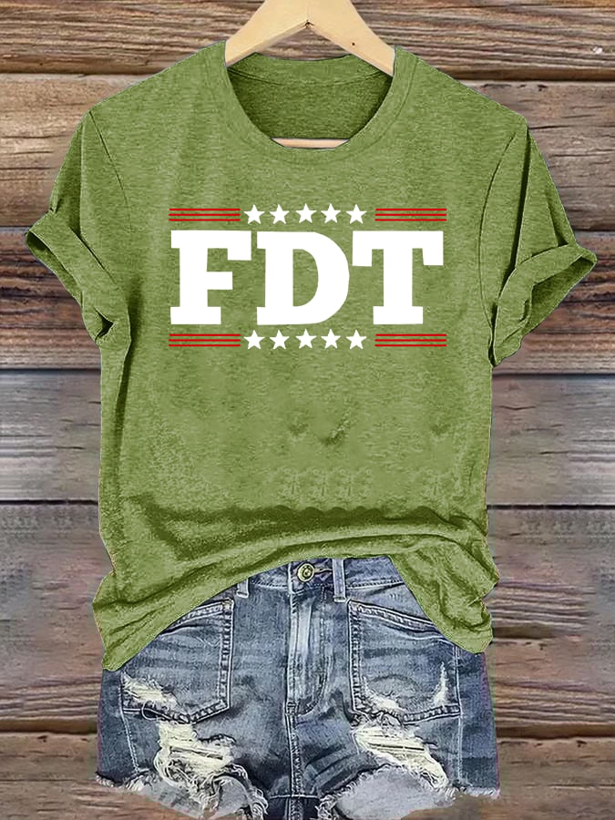 Women's  FDT Print  T-Shirt