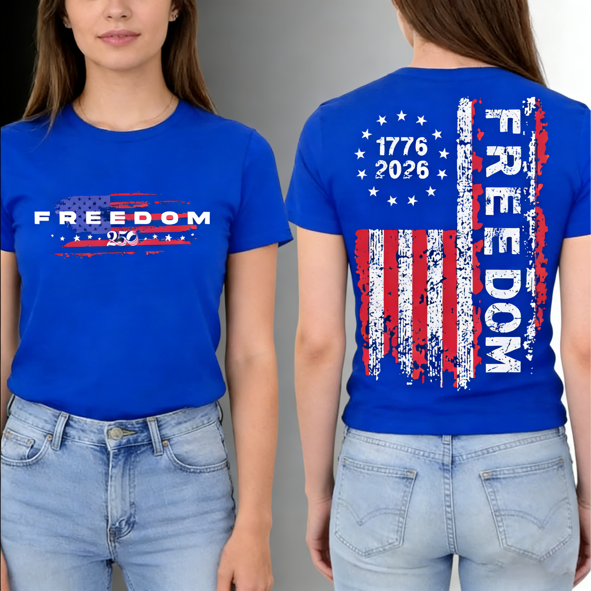 Women's  Freedom 1776–2026 T-Shirt